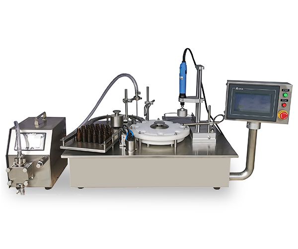 Máquina automática de llenado y taponado de sobremesa SXF-100